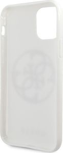 Guess Guess Circle Glitter 4G - Etui iPhone 11 (biały) uniwersalny 3