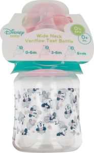 Disney Minnie Mouse - Butelka ze smoczkiem 0 m+ 150 ml uniwersalny 1