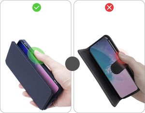 Dux Ducis DUX DUCIS Skin X kabura etui pokrowiec z klapką Samsung Galaxy S20 Ultra niebieski 9