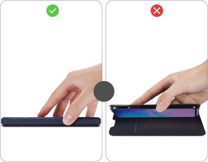 Dux Ducis DUX DUCIS Skin X kabura etui pokrowiec z klapką Samsung Galaxy S20 Ultra niebieski 10