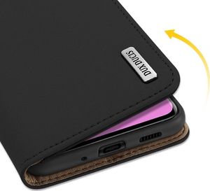 Dux Ducis DUX DUCIS Wish skórzane etui pokrowiec ze skóry naturalnej Samsung Galaxy S20 Ultra czarny 6