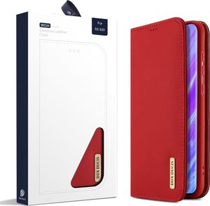 Dux Ducis DUX DUCIS Wish skórzane etui pokrowiec ze skóry naturalnej Samsung Galaxy S20 czerwony 16