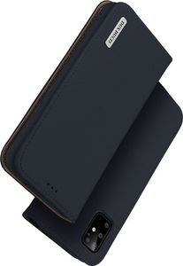 Dux Ducis DUX DUCIS Wish skórzane etui pokrowiec ze skóry naturalnej Samsung Galaxy S20 Plus niebieski 2