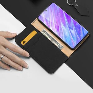 Dux Ducis DUX DUCIS Wish skórzane etui pokrowiec ze skóry naturalnej Samsung Galaxy S20 Plus czarny 3