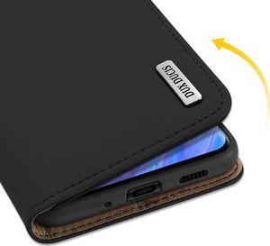 Dux Ducis DUX DUCIS Wish skórzane etui pokrowiec ze skóry naturalnej Samsung Galaxy S20 Plus czarny 6