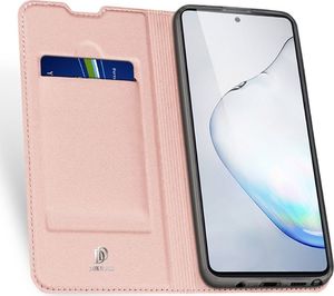 Dux Ducis DUX DUCIS Skin Pro kabura etui pokrowiec z klapką Samsung Galaxy Note 10 Lite różowy 3