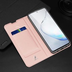 Dux Ducis Etui SAMSUNG GALAXY NOTE 10 LITE z klapką Dux Ducis skórzane Skin Leather granatowe 20