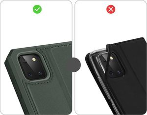 Dux Ducis DUX DUCIS Skin X kabura etui pokrowiec z klapką Samsung Galaxy Note 10 Lite zielony 9