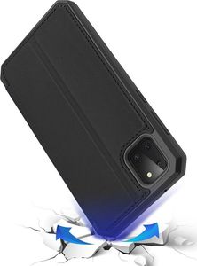 Dux Ducis DUX DUCIS Skin X kabura etui pokrowiec z klapką Samsung Galaxy Note 10 Lite czarny 6