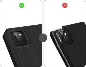 Dux Ducis DUX DUCIS Skin X kabura etui pokrowiec z klapką Samsung Galaxy Note 10 Lite czarny 9