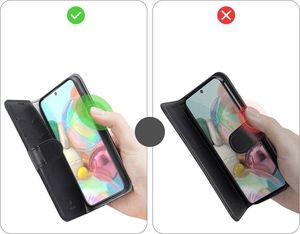 Dux Ducis Dux Ducis Kado kabura etui portfel pokrowiec z klapką Samsung Galaxy A71 czarny 10