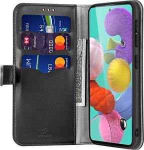 Dux Ducis Dux Ducis Kado kabura etui portfel pokrowiec z klapką Samsung Galaxy A51 czarny 2