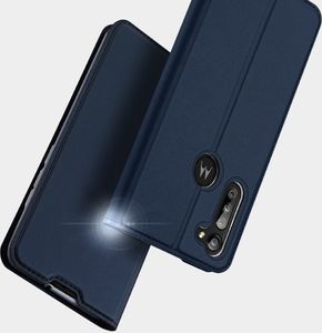 Dux Ducis DUX DUCIS Skin Pro kabura etui pokrowiec z klapką Motorola Moto G8 Power niebieski 13