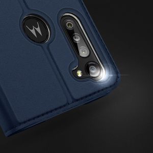 Dux Ducis DUX DUCIS Skin Pro kabura etui pokrowiec z klapką Motorola Moto G8 Power niebieski 14