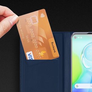 Dux Ducis DUX DUCIS Skin Pro kabura etui pokrowiec z klapką Motorola Moto G8 Power niebieski 16