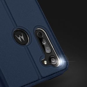 Dux Ducis DUX DUCIS Skin Pro kabura etui pokrowiec z klapką Motorola Moto G8 niebieski 14