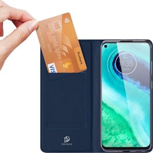 Dux Ducis DUX DUCIS Skin Pro kabura etui pokrowiec z klapką Motorola Moto G8 niebieski 2
