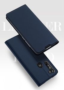 Dux Ducis DUX DUCIS Skin Pro kabura etui pokrowiec z klapką Motorola Moto G8 niebieski 10