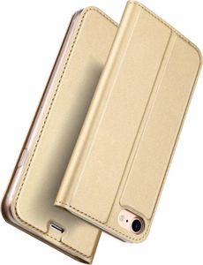 Dux Ducis DUX DUCIS Skin Pro kabura etui pokrowiec z klapką iPhone SE 2020 / iPhone 8 / iPhone 7 złoty 2