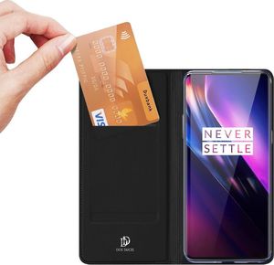 Dux Ducis DUX DUCIS Skin Pro kabura etui pokrowiec z klapką OnePlus 8 czarny 2