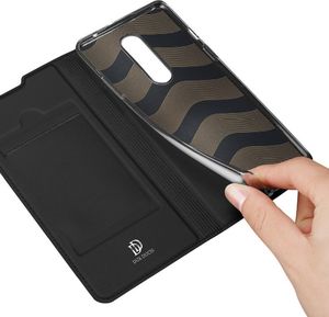 Dux Ducis DUX DUCIS Skin Pro kabura etui pokrowiec z klapką OnePlus 8 czarny 8