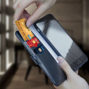 Dux Ducis Dux Ducis Kado kabura etui portfel pokrowiec z klapką iPhone SE 2020 / iPhone 8 / iPhone 7 niebieski 2