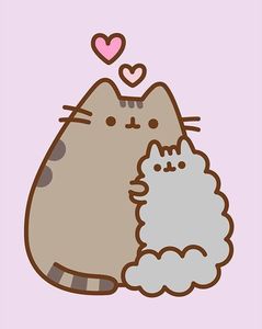 Pusheen Pusheen - Obraz z nadrukiem cyfrowym (Pusheen przyjaciele) (20 x 25 cm) uniwersalny 1