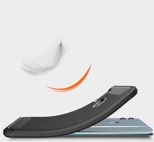 Hurtel Carbon Case elastyczne etui pokrowiec Huawei P Smart Plus 2019 / Honor 10 Lite niebieski 3