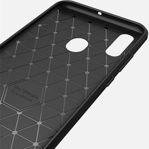 Hurtel Carbon Case elastyczne etui pokrowiec Huawei P Smart Plus 2019 / Honor 10 Lite niebieski 5
