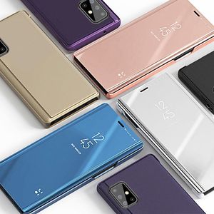 Hurtel Clear View Case futerał etui z klapką LG K50S czarny 10