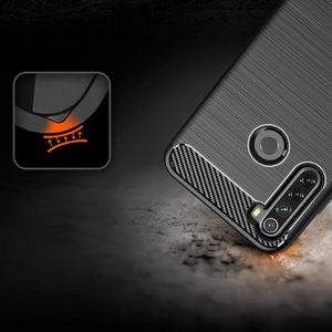 Hurtel Carbon Case elastyczne etui pokrowiec Xiaomi Redmi Note 8T niebieski 11