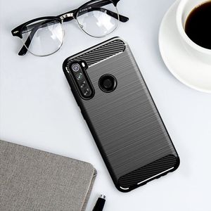 Hurtel Carbon Case elastyczne etui pokrowiec Xiaomi Redmi Note 8T niebieski 12