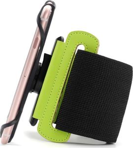 Hurtel Etui opaska sportowa na nadgarstek armband do biegania na telefon do 6`` cali zielony 4