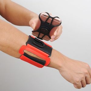 Hurtel Etui opaska sportowa na nadgarstek armband do biegania na telefon do 6`` cali różowy 15