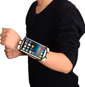 Hurtel Etui opaska sportowa na nadgarstek armband do biegania na telefon do 6`` cali różowy 20