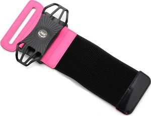 Hurtel Etui opaska sportowa na nadgarstek armband do biegania na telefon do 6`` cali różowy 2