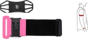 Hurtel Etui opaska sportowa na nadgarstek armband do biegania na telefon do 6`` cali różowy 7