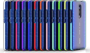 Hurtel Spring Case pokrowiec żelowe etui z kolorową ramką do Xiaomi Mi 9T / Xiaomi Mi 9T Pro jasnoniebieski 5