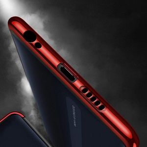 Hurtel Clear Color case żelowy pokrowiec etui z metaliczną ramką Xiaomi Redmi 8A niebieski 7