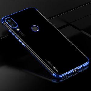 Hurtel Clear Color case żelowy pokrowiec etui z metaliczną ramką Huawei P Smart 2019 czarny 12