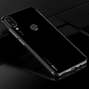 Hurtel Clear Color case żelowy pokrowiec etui z metaliczną ramką Huawei P Smart 2019 czarny 17