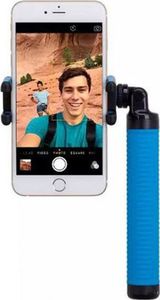 Selfie stick Momax Momax Selfie Hero - Uniwersalny kij do selfie + pilot Bluetooth (100 cm) (Black/Blue) uniwersalny 2