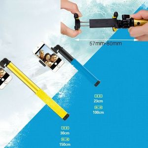 Selfie stick Momax Momax Selfie Hero - Uniwersalny kij do selfie + pilot Bluetooth (100 cm) (Black/Blue) uniwersalny 4