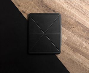 Etui na tablet Moshi Moshi VersaCover - Etui origami iPad Pro 12.9 (2020/2018) z ładowaniem Apple Pencil (Charcoal Black) uniwersalny 13