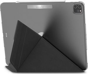 Etui na tablet Moshi Moshi VersaCover - Etui origami iPad Pro 12.9 (2020/2018) z ładowaniem Apple Pencil (Charcoal Black) uniwersalny 5