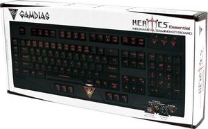 Klawiatura Gamdias Gamdias Hermes Essential - Klawiatura mechaniczna (Cherry MX Black) uniwersalny 9