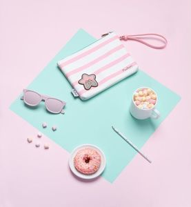 Piórnik Pusheen Pusheen - Rose Collection kosmetyczka (23 x 16,5 x 2,5 cm) uniwersalny 7