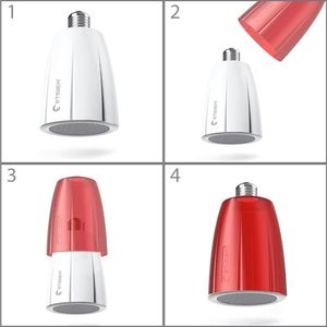 eTiger eTIGER Cover Glossy - Nakładka na Cosmic LED lub Cosmic+ (czerwony) uniwersalny 2