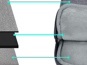 Etui na tablet Alogy Etui pokrowiec Alogy miękki uniwersalny na tablet do 10 cali Szare uniwersalny 2