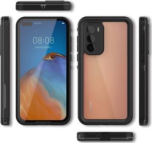 Alogy Etui Alogy do telefonu Huawei P40 Armor Waterproof IP68 czarne uniwersalny 2
